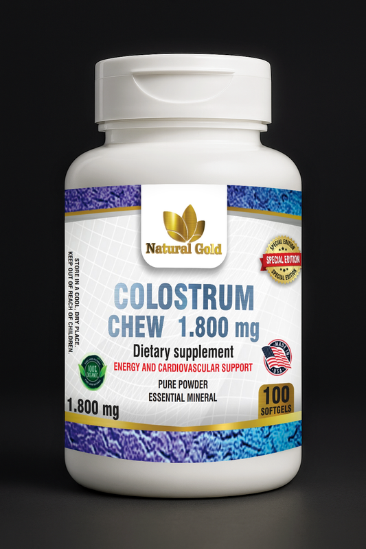 Natural Gold™ Colostrum Chew 1.800 mg | 100 Softgels