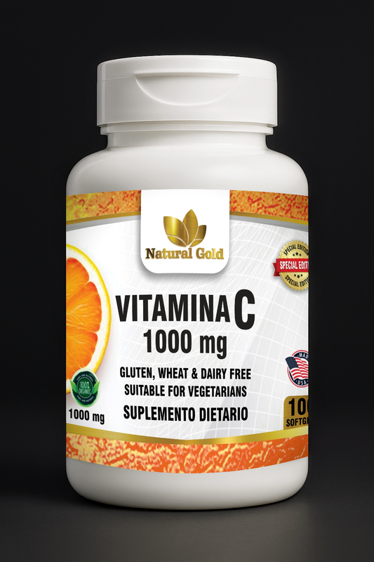 Natural Gold™ Vitamina C 1000 mg | 10 Softgels
